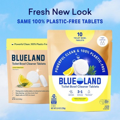 Toilet Bowl Cleaning Tablets, Lemon Cedar (10 Count)