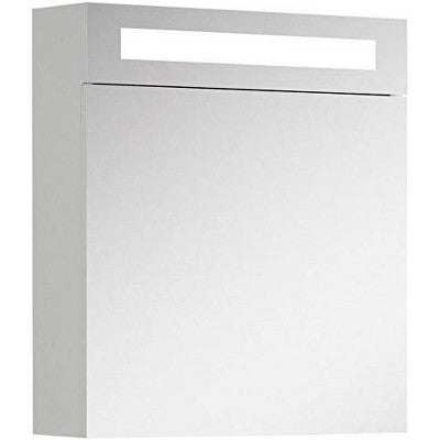 20\" LED Lighted Medicine Cabinet with Mirror, Wall-Mount